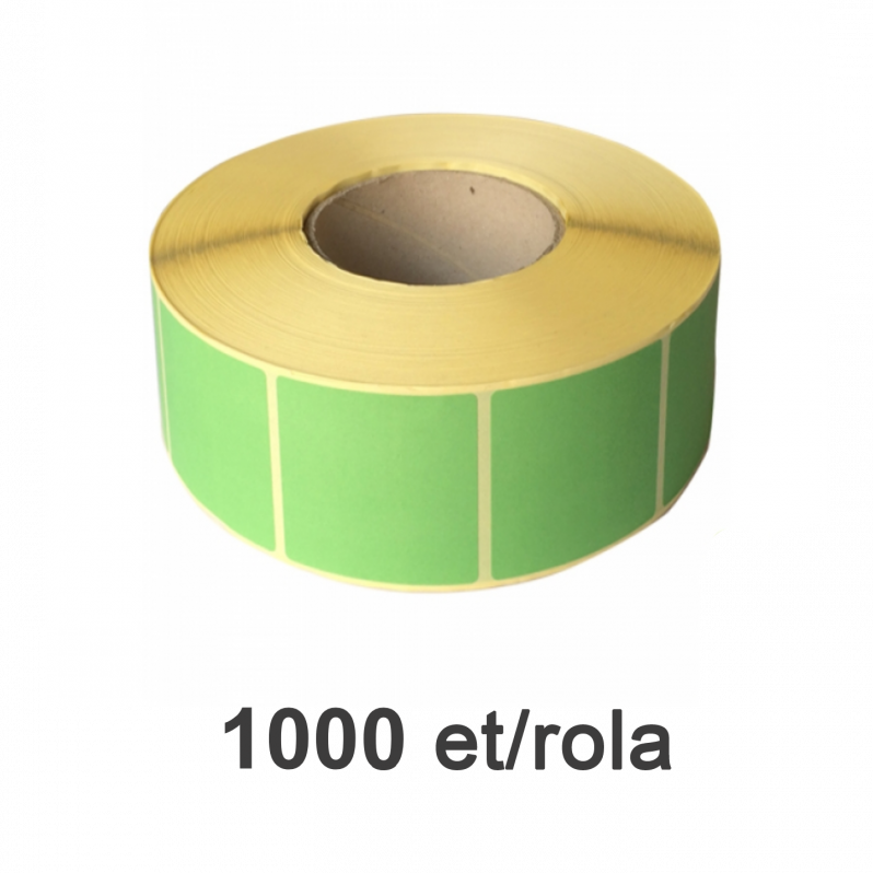 Rola etichete semilucioase ZINTA 100x50mm fonta plina, 1000 et./rola