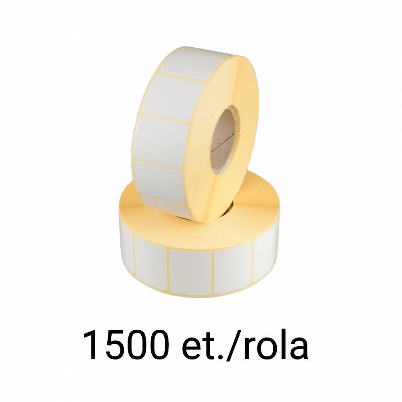 Rola etichete termice ZINTA 38x25mm, 1500 et./rola