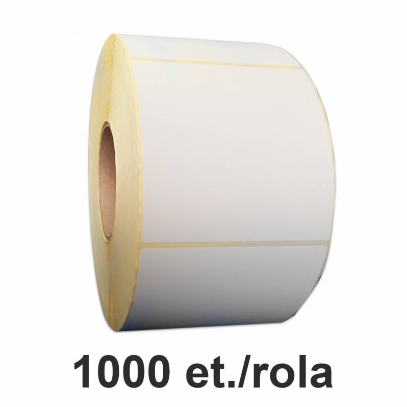 Rola etichete termice ZINTA albe 50x35mm,1000 et./rola, gap