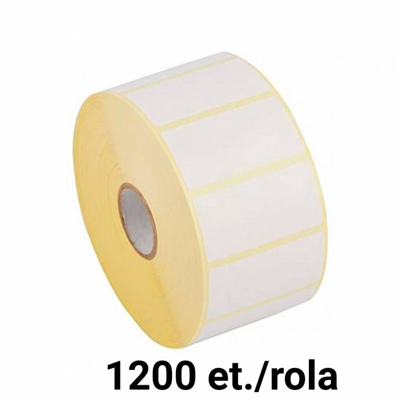 Rola de etichete termice ZINTA albe 114x150mm, 1200 et./rola