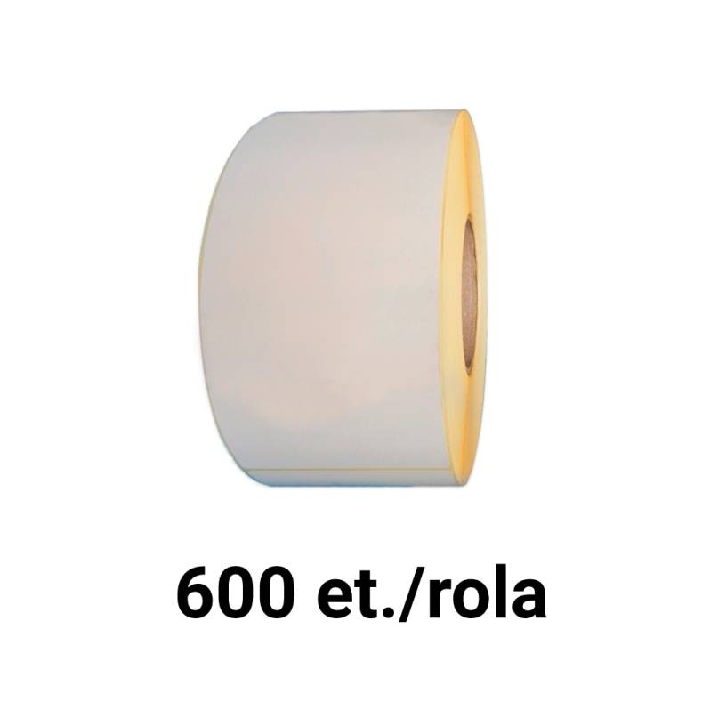 Rola etichete semilucioase ZINTA 80x80mm, 600 et./rola