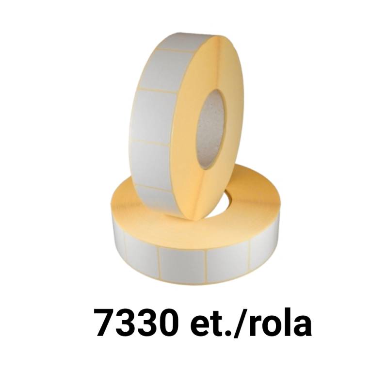 Rola de etichete ecothermal ZINTA 60x18mm, 7330 et./rola