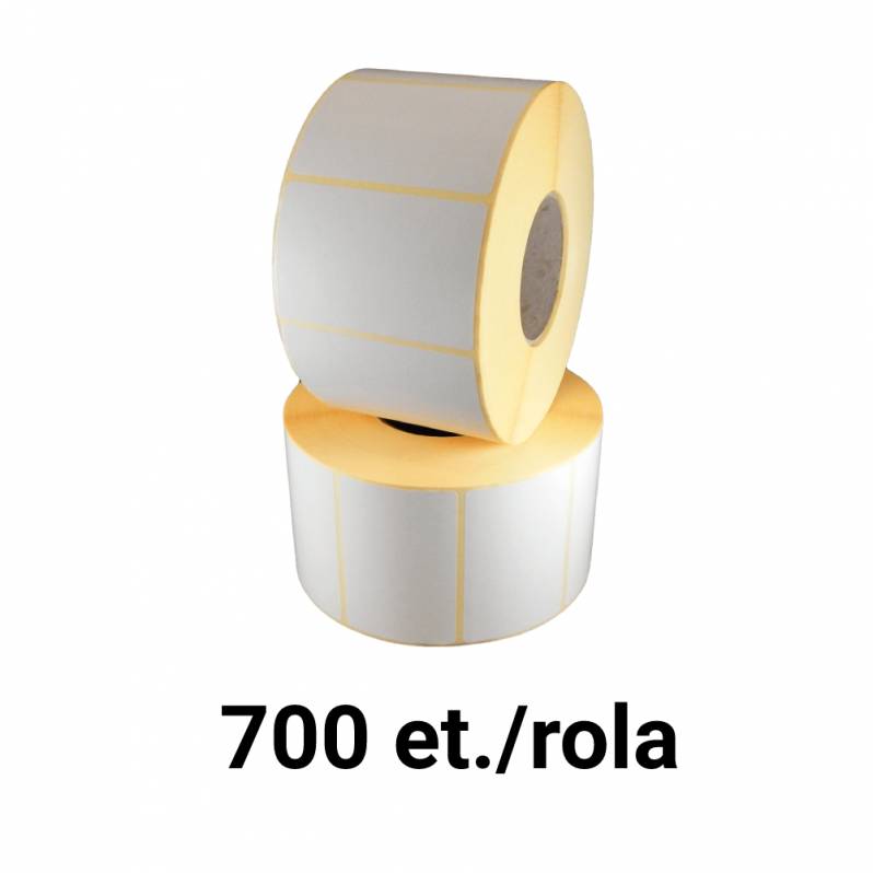 Rola etichete termice ZINTA 80x60mm, 700 et./rola