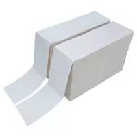 Tag termic  57x124 mm, fan fold, carton eco thermal, 1000 et./pachet