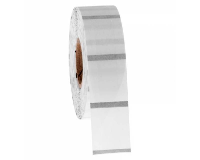 Rola de etichete ZINTA BOPP transparente, 55x35mm, 7000 etichete/rola, black-mark
