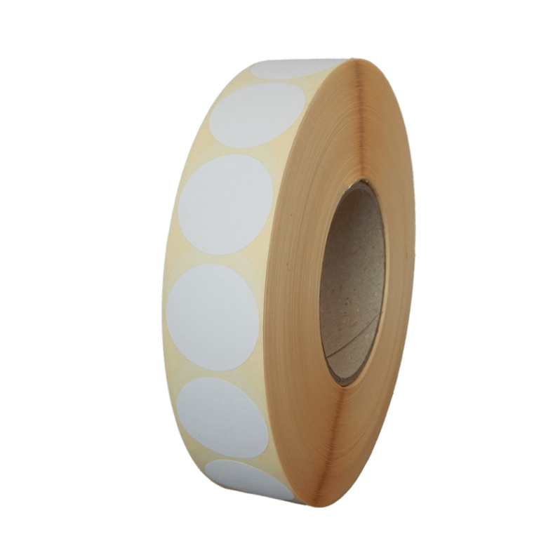 Rola etichete termice ZINTA rotunde 60mm, 750 etichete/rola