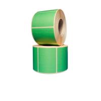 ZINTA grüne Thermoetikettenrolle 58x43mm, 1000 Etiketten/Rolle