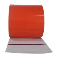 Rola etichete termice ZINTA de raft rosii 58x35mm, 136g/mp, 1000 etichete/rola