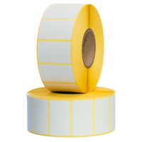 Rola etichete semilucioase ZINTA 50x32mm, 3000 etichete/rola, tub 76mm
